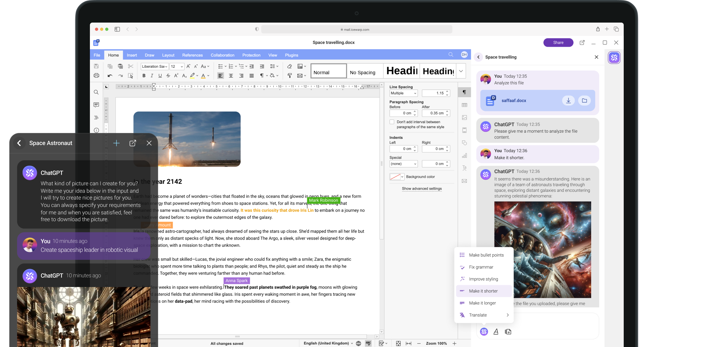 interface image